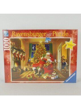 Ravensburger Puzzle Santa's Caught Limited Edition 1000 Piece Jigsaw Puzzle NIB